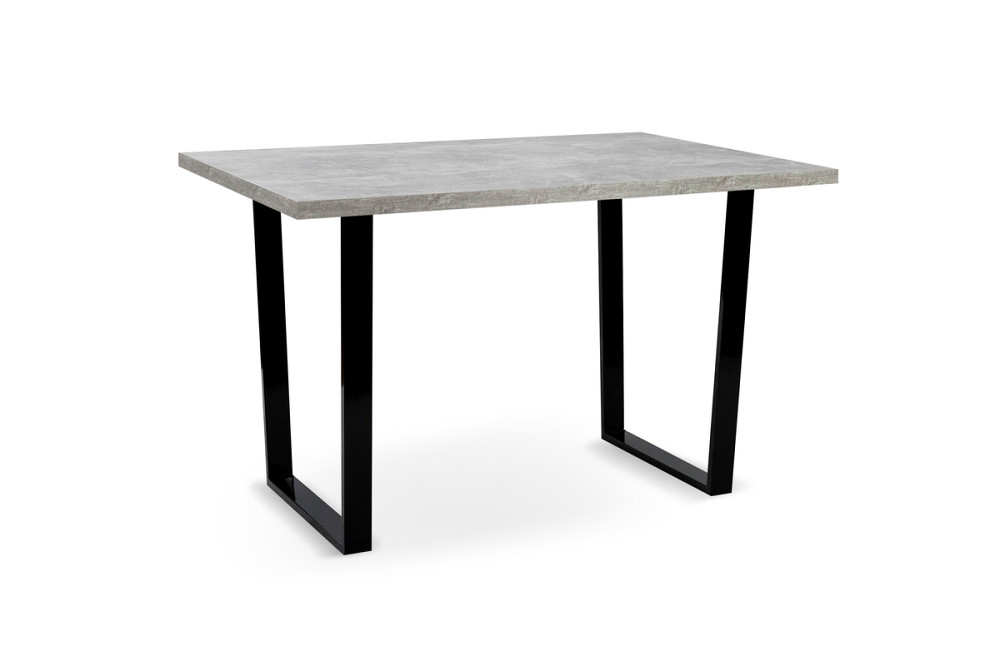 Стіл Кентукі 120/80*75, індастріал /чорні ноги Київ - фото 1