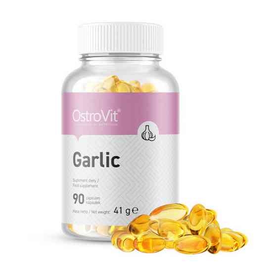 Чесночное масло OstroVit Garlic 90 caps Луцк