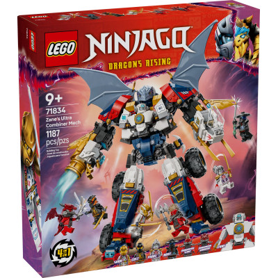 Конструктор LEGO Ninjago Ультраобъединительный робот Зейна (71834) Винница - изображение 1