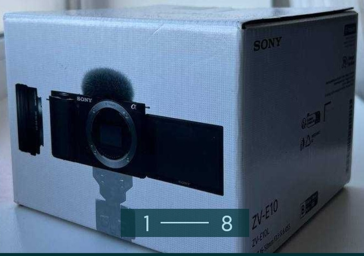 Фотоапарат: SONY ZV- E10. Харків - фото 1