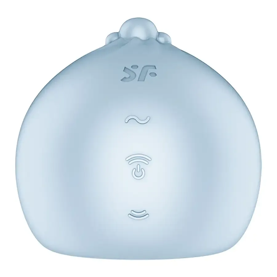 Вакуумний кліторальний стимулятор Satisfyer Mochi Frost Blue Львів - фото 3