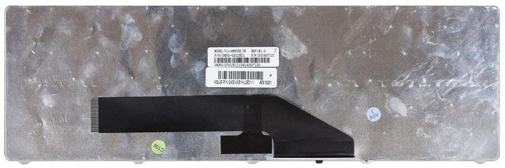 Клавиатура для ноутбука Asus (K50, K60, K70) Black, (Black Frame) RU Вінниця - фото 3