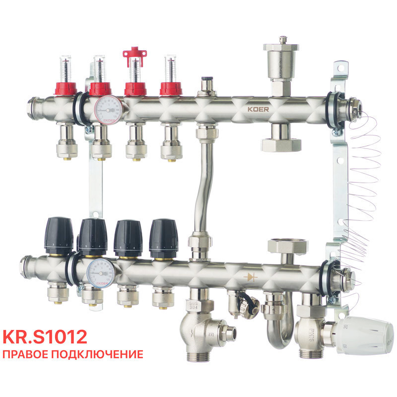 Колектор з вбудованим зміш. вузлом Koer KR.S1012-4 1 "х4 SUS304 і євроконус 3 / 4-16   ( KR2937 ) 26202 Харків - фото 3