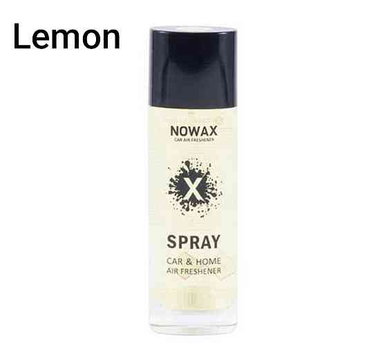 Ароматизатор спрей  Novax X Spray  50 мл Lemon Смела
