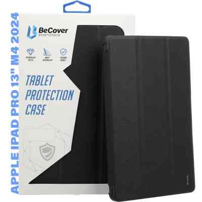 Чехол для планшета BeCover Smart Case Apple iPad Pro 13" M4 2024 Black (711643) Винница