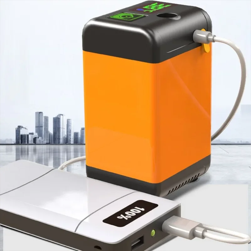 Портативний душ, 6000 мАг, MY-880 / Мобільний душ для кемпінгу / Душ індикатором температури Київ - фото 3