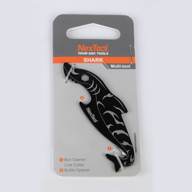 Міні-Мультитул NexTool EDC box cutter Shark KT5521Black Киев - изображение 4