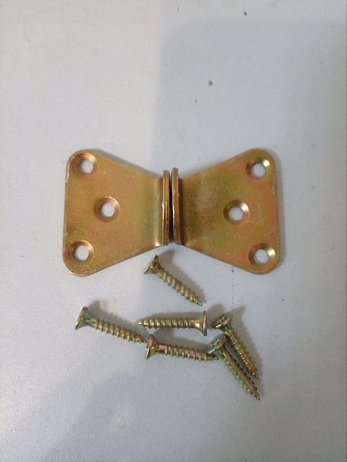 Скоби шафкові для колодки, оцинк жовтий "P-o" Київ - фото 2