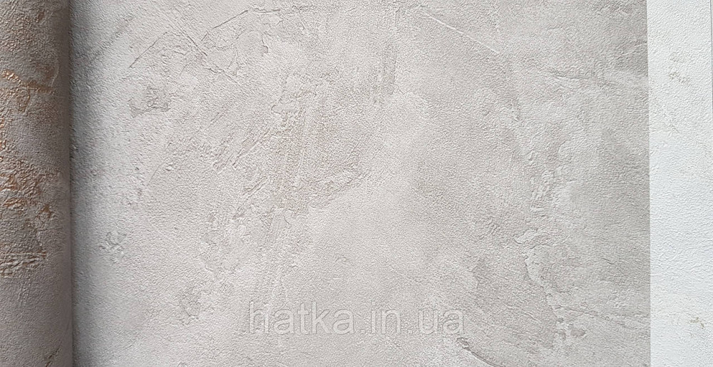 Обои винил на флизелине Caselio Patine 0.53х10 под штукатурку структурные матовые серые разные оттенки Киев - изображение 2