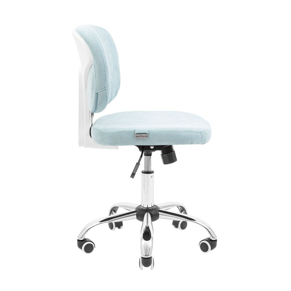 Офісне крісло керівника Richman Mia Хром M1 Tilt Блакитний Дніпро - фото 3