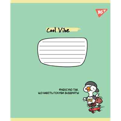 Зошит Yes Cool vibe А5 24 аркушів лінія (767845) Вінниця