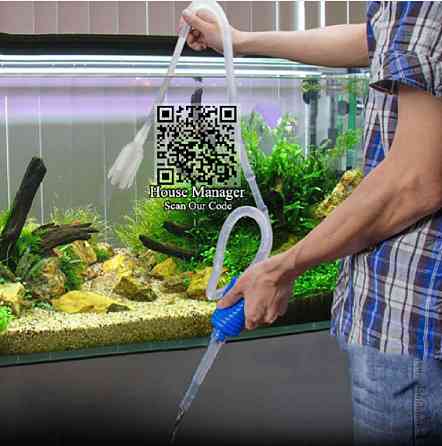 Сифон для чищення акваріума довжина - 135см, пластик Київ