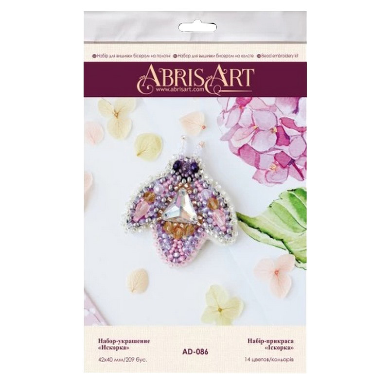 Набор для вышивания бисером «Искорка» AD-086 украшения Винница - изображение 1