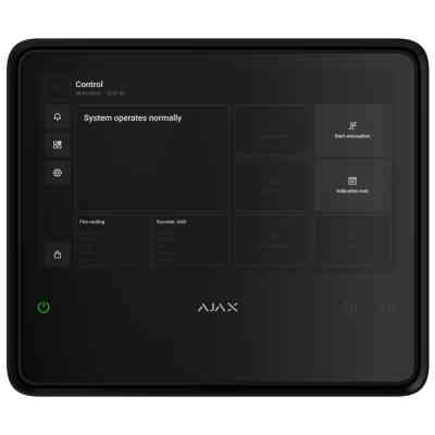 Модуль управления умным домом Ajax EN54 Fire Hub black Винница