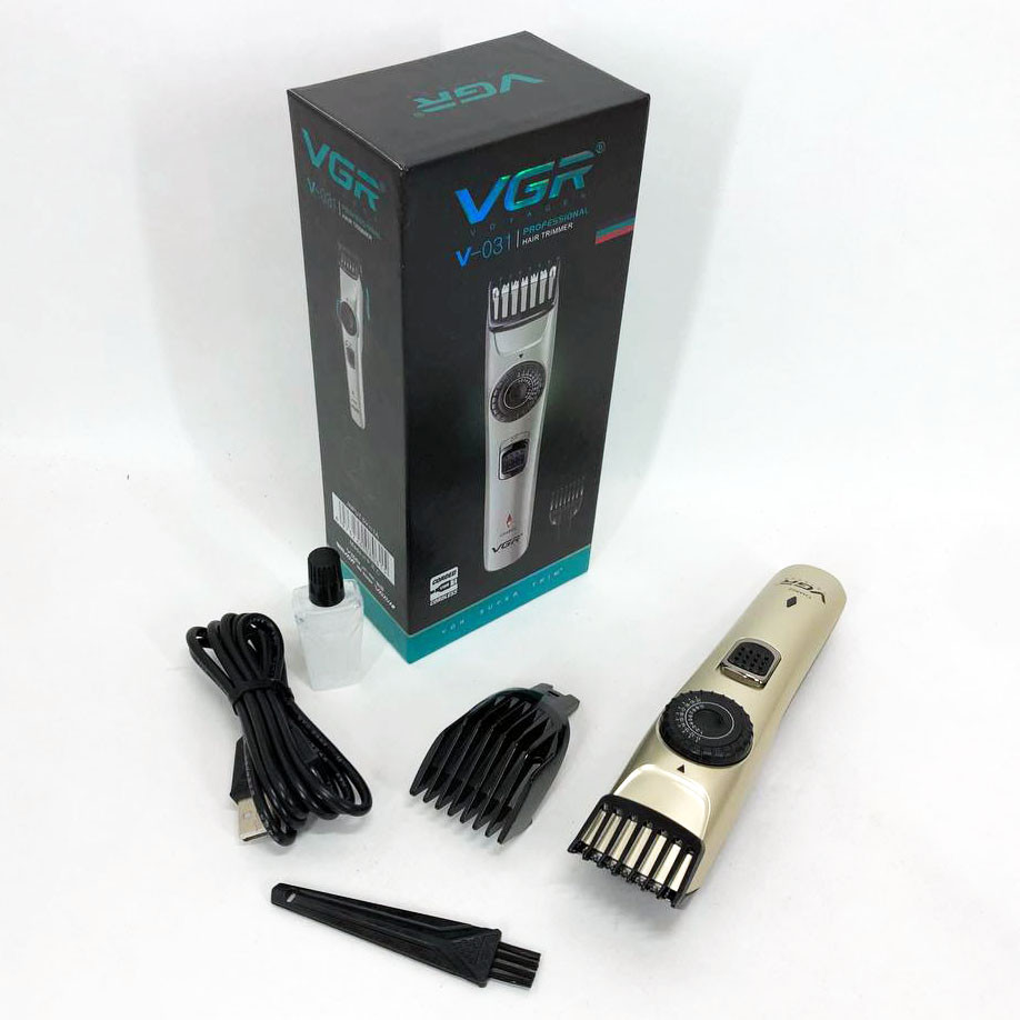 Класна машинка для стрижки волосся VGR V-031 Машинка для стрижки короткої HU-85 Львів - фото 12