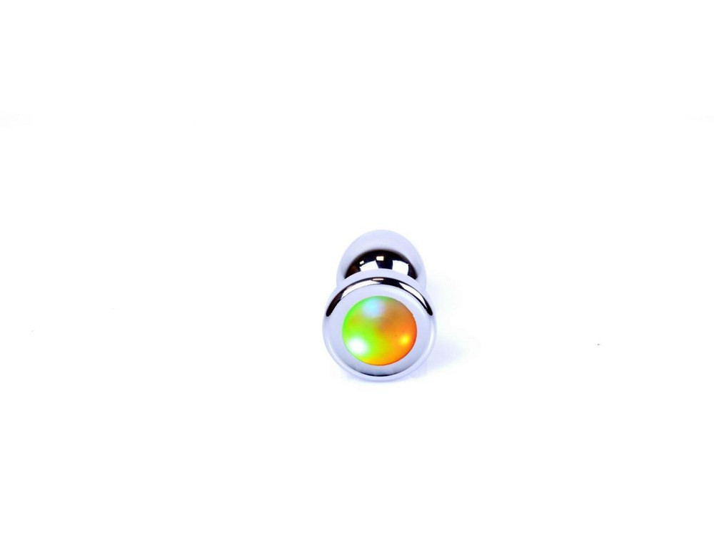 Анальна пробка - Jewellery Silver Plug Disco Flashlight Sex Aura Київ - фото 3