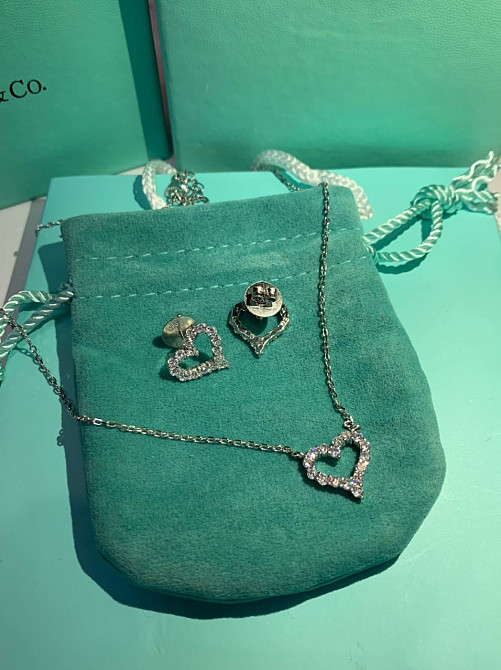 Tiffany Набір Тіффані: 2 предмети. Срібло 925 Одеса - фото 5