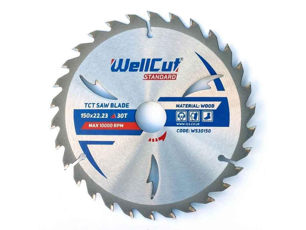 Диск пильний 150мм 22,23мм 30Т ТМ WellCut Київ - фото 1