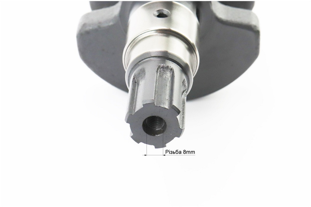 Колінвал 178FA ZUBR (Dшийки-38mm, H-104,5mm) під шліц Киев - изображение 3