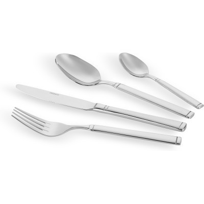 Набір столових приборів Ardesto Black Mars Bordeaux 24 предмета (AR0724BS) Вінниця - фото 1