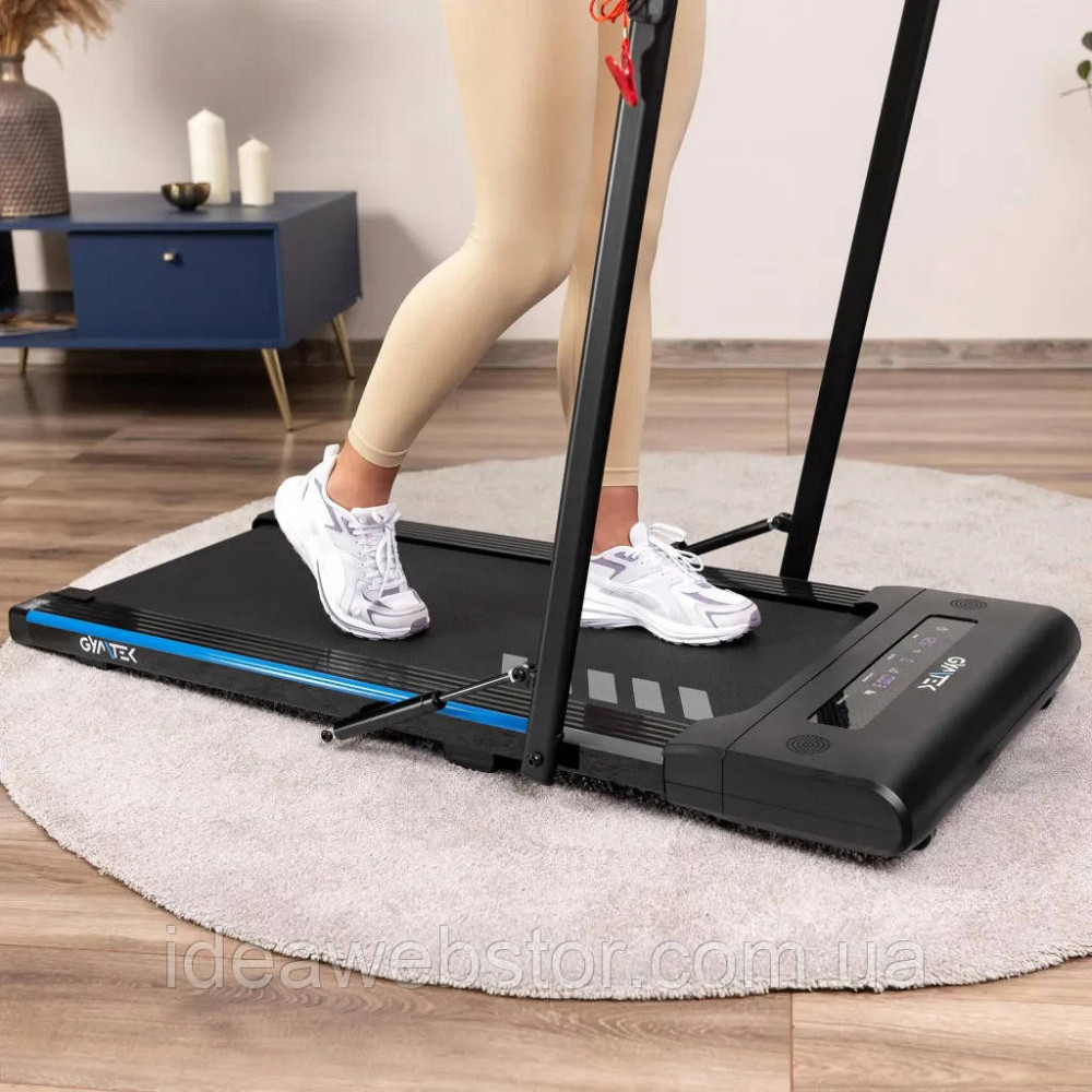 Бігова доріжка GYMTEK XT400 електрична складана для дому та офісу для ходьби та бігу до 10 кмч Bluetooth динаміки пульт ДК Київ - фото 14
