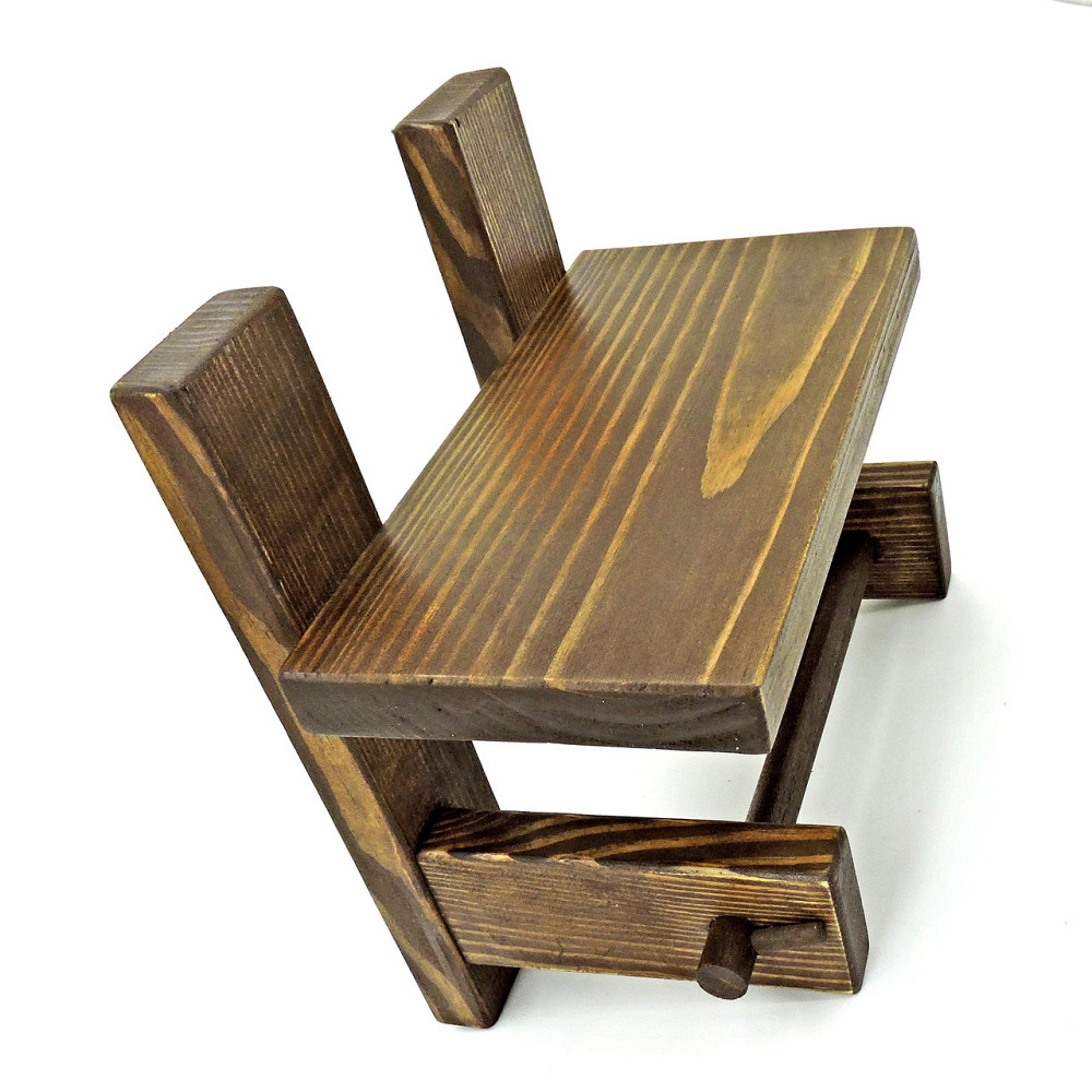 Тримач для туалетного паперу "Лютеус" капучино Миколаїв - фото 2