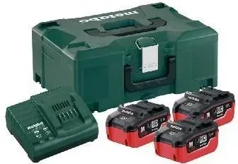 Metabo 3 Акумулятори LiHD 18V/5.5Ah + ładowarka ASC 30-36V 685069000 Киев - изображение 1