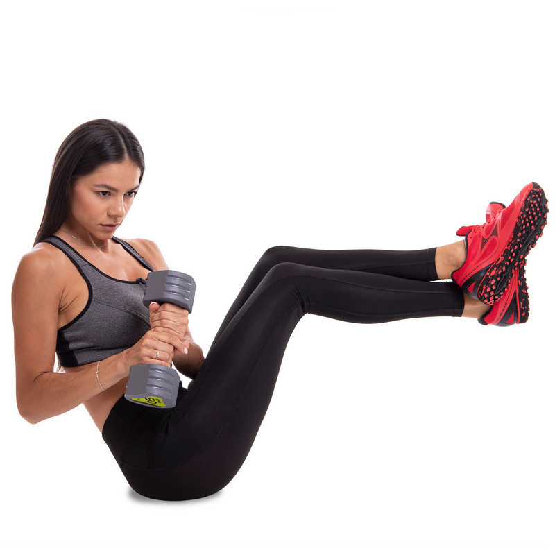 Гантель 5 кг покрытие TPU Zelart-2678-5 Киев - изображение 5