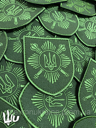 Шеврон Отдельный полк Президента (Форма щит. На липучке) Размер 8x7см Киев - изображение 4