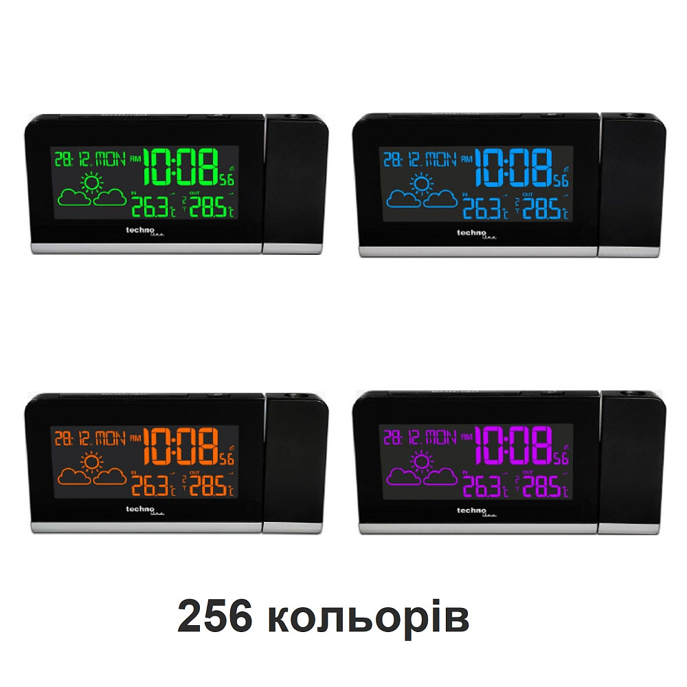 Годинник проекційний Technoline WT539 Black (WT539) Киев - изображение 5