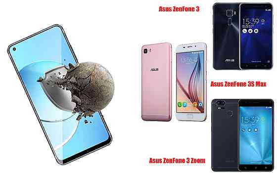 Защитное стекло DefenzoGlass для Asus ZenFone 3, 3S Max, 3 Zoom – двойная прочность Киев