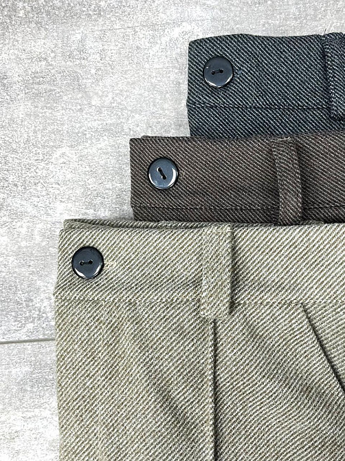 Теплі жіночі брюки "Decart" оптом | Батал | Розпродаж моделі Капучіно, 52 Київ - фото 3