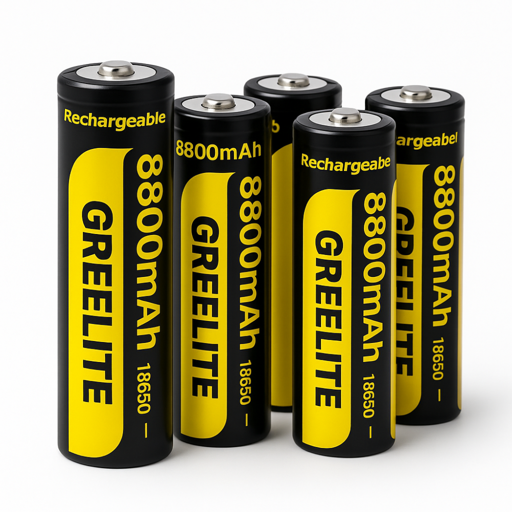 Акумулятор (1шт) 18650 Greelite 4.2V 9.6Wh Li-ion батарейка для ліхтарика SL-47 Львів - фото 13