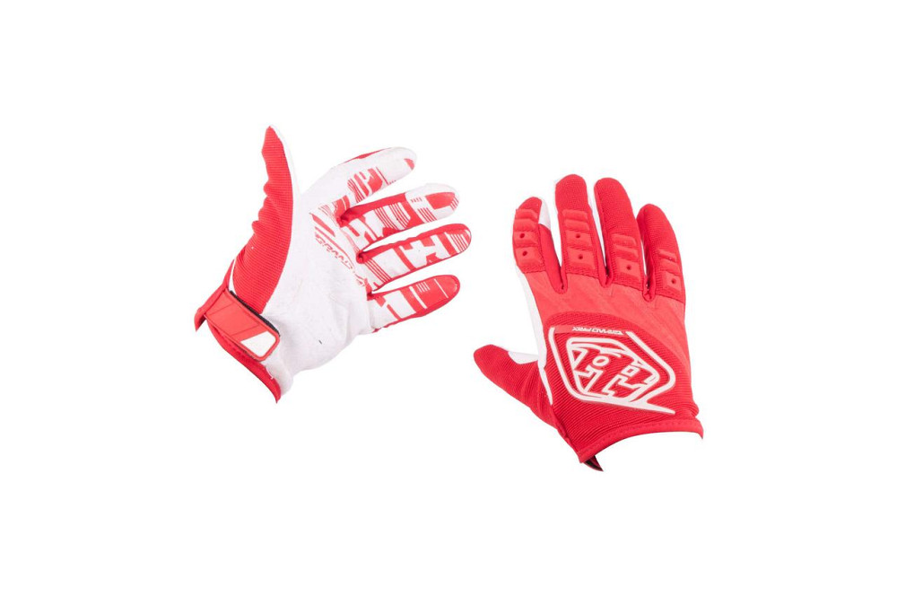 Рукавички FOX BOMBER (mod:055, size:XL, чорно-червоні) Мукачево - фото 1