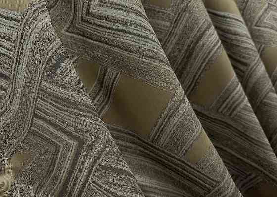 Комплект готовых штор VR-Textil Жаккард Mystery № 1622ш Капучино с золотистым 150х290 см 2 шт (33-0542) Киев