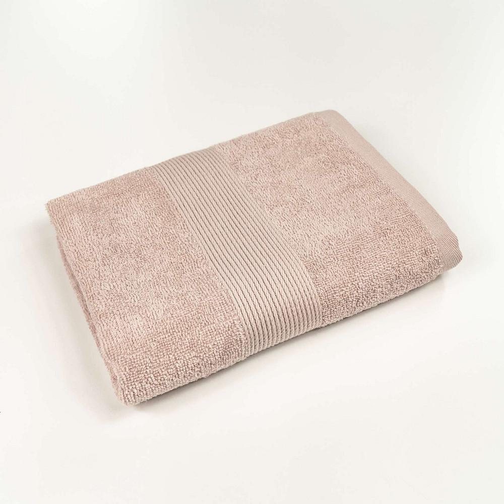 Набір махрових рушників з Бордюром 3шт GM Textile 40х70см, 50х90см, 70х140см 400г/м2 (Капучіно) Суми - фото 6