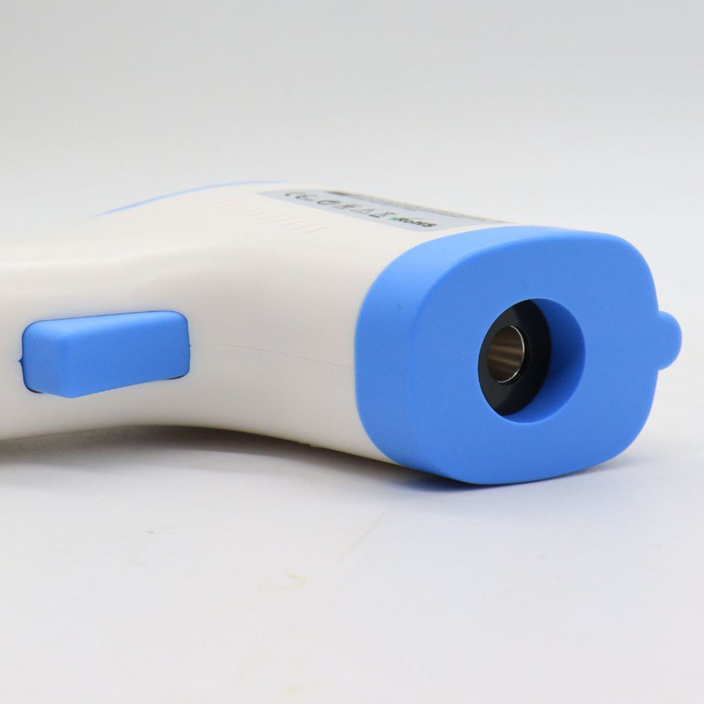 Безконтактний інфрачервоний термометр 0-100°C, на батарейках, DT-8806C / Електронний градусник для тіла Київ - фото 9