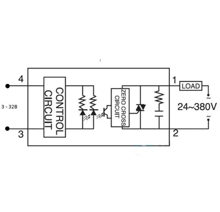 Реле SSR-40DA 40А для нагревателей DC-AC Киев - изображение 7