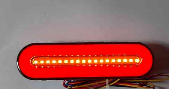 Ліхтар задній G-Wagen mini 12-24V + поворот, що біжить 130мм Вінниця