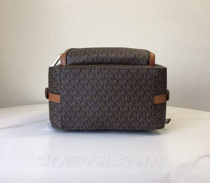 Жіночий рюкзак Michael Kors Abbey Brown Lux Київ - фото 3