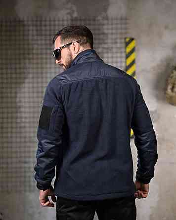 Тактическая флисовка DETROID  синяя ПП4747 Одесса