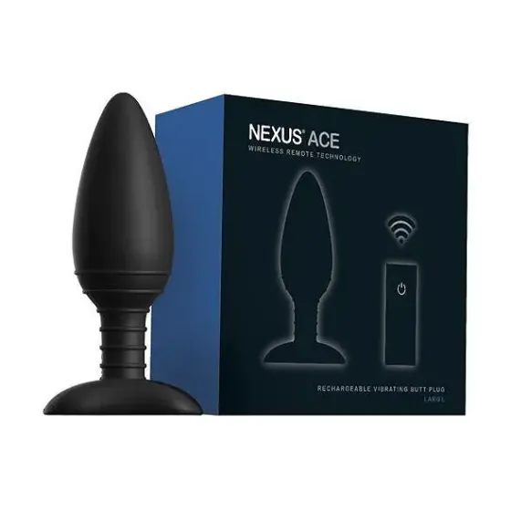 Анальна вібропробка Nexus ACE Large, з пультом ДК, макс. діаметр 5 см Львів