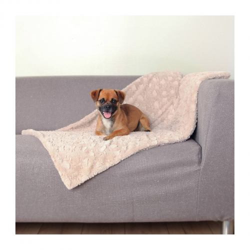 Плед Trixie для собак Cosy бежевий плюш 100х70 см Киев - изображение 2