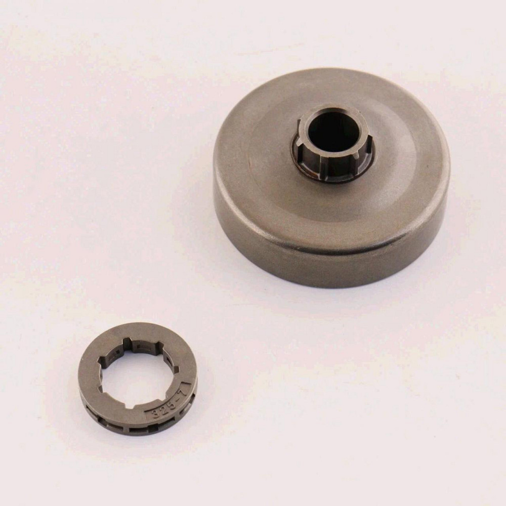 Тарелка сцепления бензопила (под съемную звезду) для Hus 137/142 (+звезда) Мукачево - изображение 1