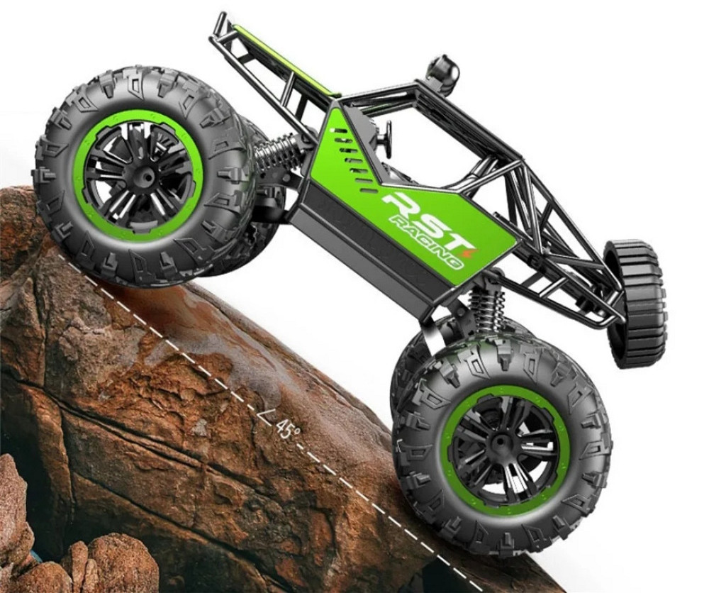 Дитяча іграшкова машинка Джип Баггі на пульті і акумуляторі зі світлом синій Київ - фото 6