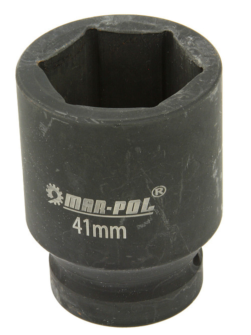 Набор ударных торцевых головок 10 элементов 17-41 мм с кейсом Mar-Pol (M58261) Нововолынск - изображение 9