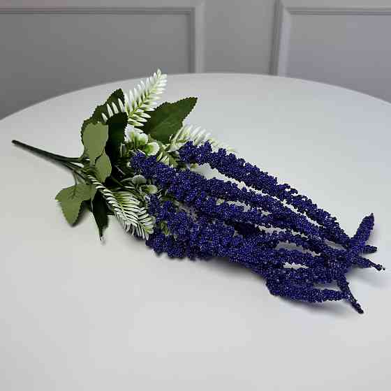 Гілка амаранту штучна 5шт/уп. Колір: фіолетовий FI-79 Львів