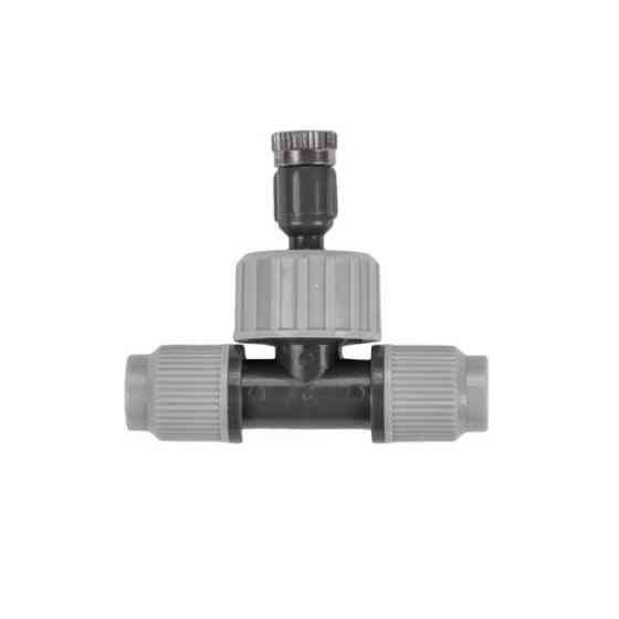 Форсунка Т-подібна хромована, латунь, WHITE LINE, WL-Z10-04 Київ