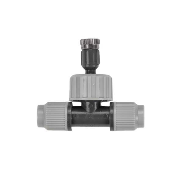 Форсунка Т-подібна хромована, латунь, WHITE LINE, WL-Z10-04 Київ - фото 1