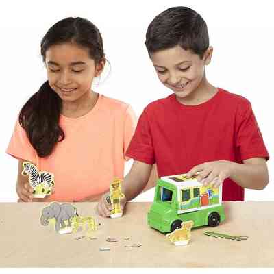 Ігровий набір Melissa&amp;Doug магнітний Сафарі - рятувальна машина (MD30666) Вінниця